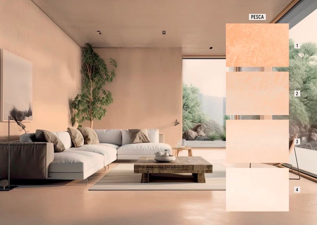 Impervious micro cement colour chart 8