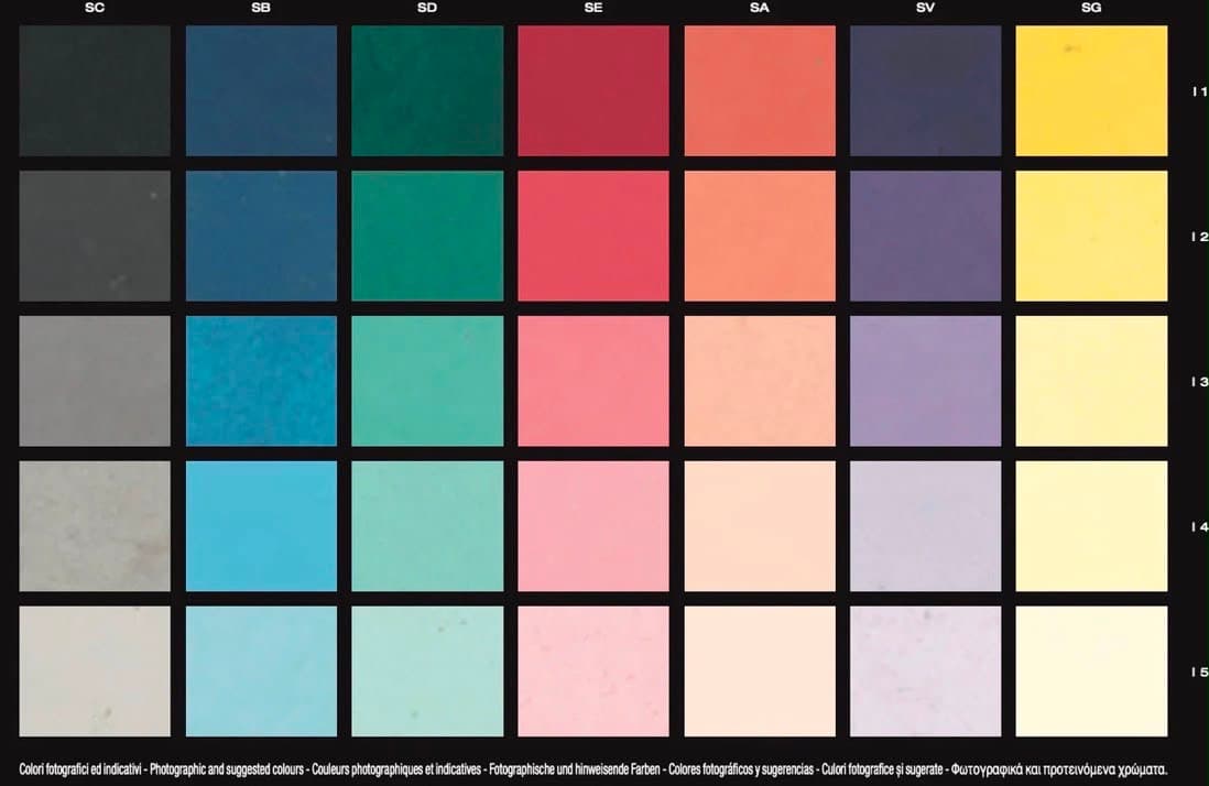 Venetian plaster colour chart 5